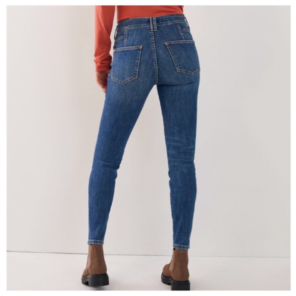 ANTHROPOLOGIE PILCRO IRIS High Rise Skinny JEANS size 27 - Picture 6 of 13